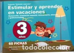 Livros: ESTIMULAR Y APRENDER EN VACACIONES 3 A&Ntilde;OS - Jarque Garc&iacute;a, Jes&uacute;s