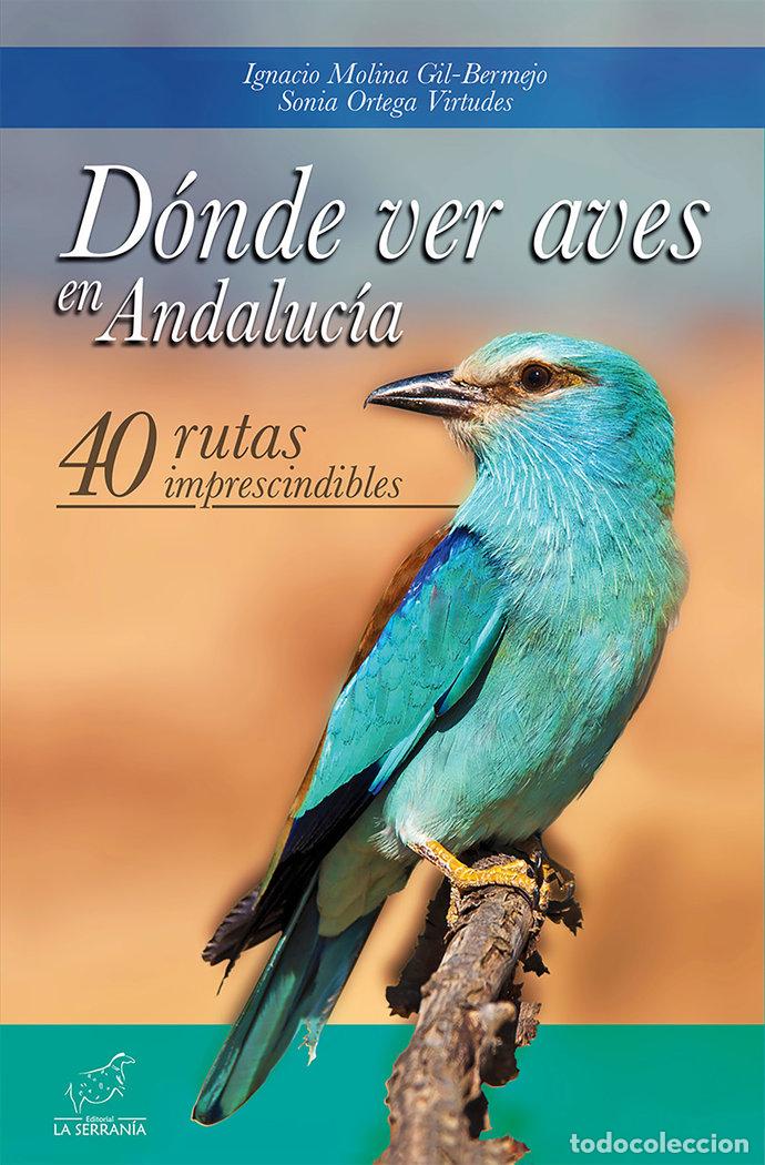 Libros: DONDE VER AVES EN ANDALUCIA 40 RUTAS IMPRESCINDIBLES - MOLINA GIL-BERMEJO, IGNACIO