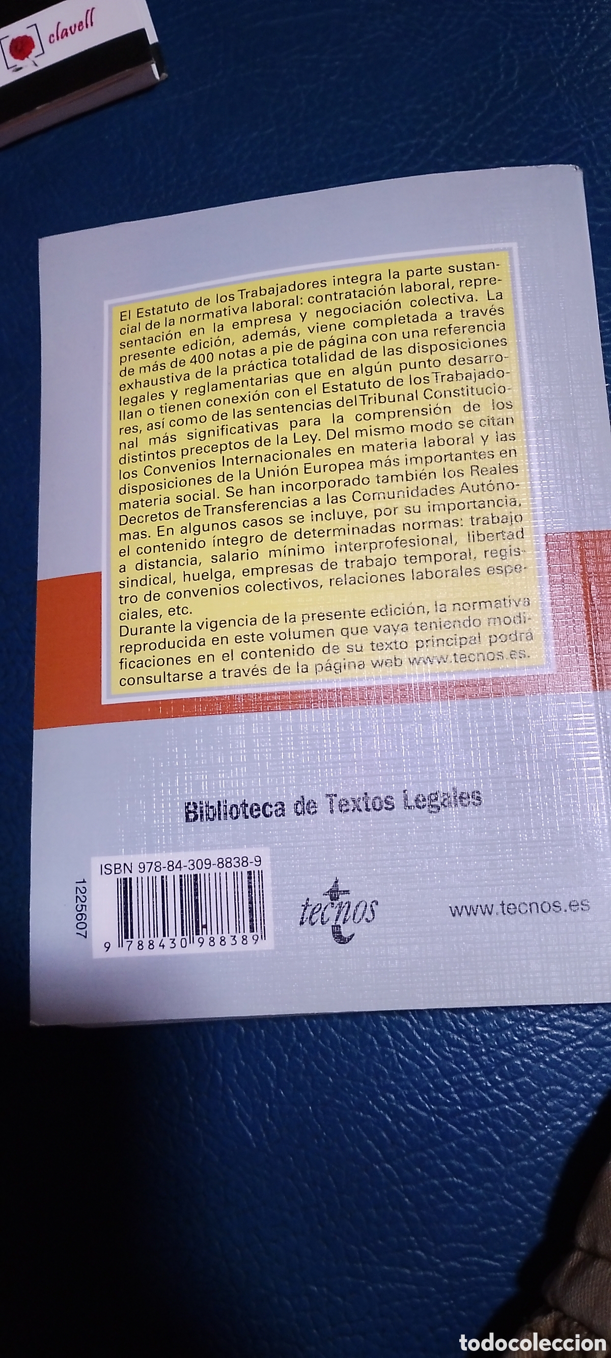 Libros: El estatuto de los trabajadores - Foto 2