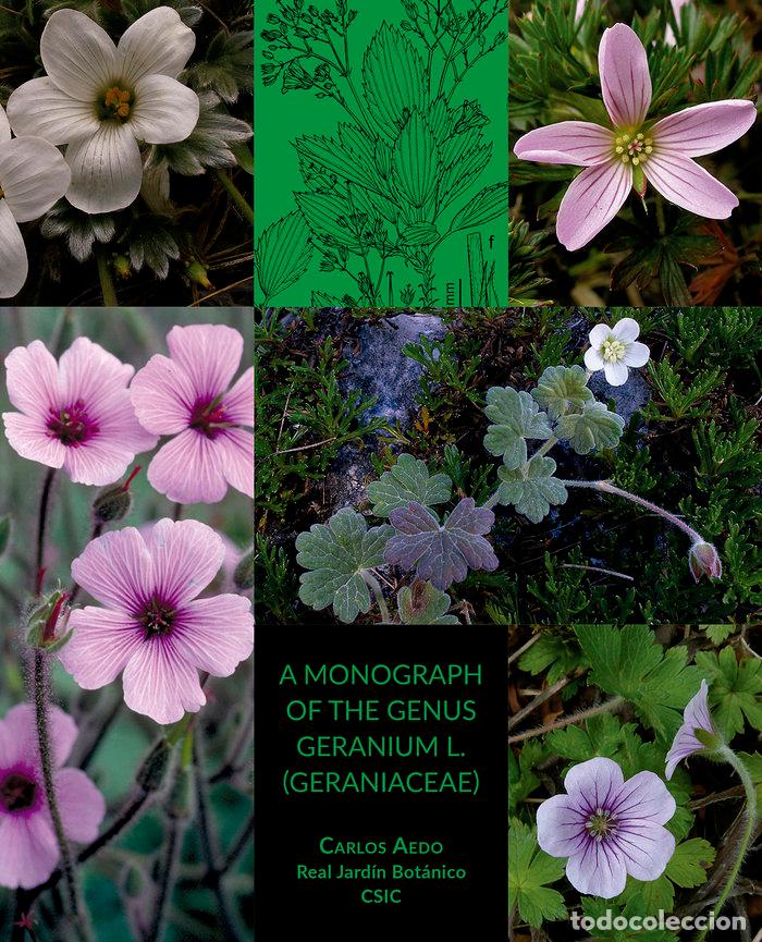 Libri: A MONOGRAPH OF THE GENUS GERANIUM L GERANIACEAE - AEDO, CARLOS