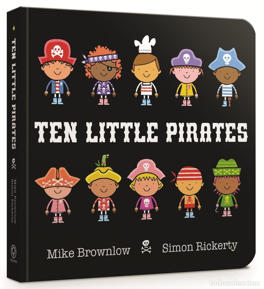 books: TEN LITTLE PIRATES (BOARDBOOK) - BROWNLOW, MIKE
