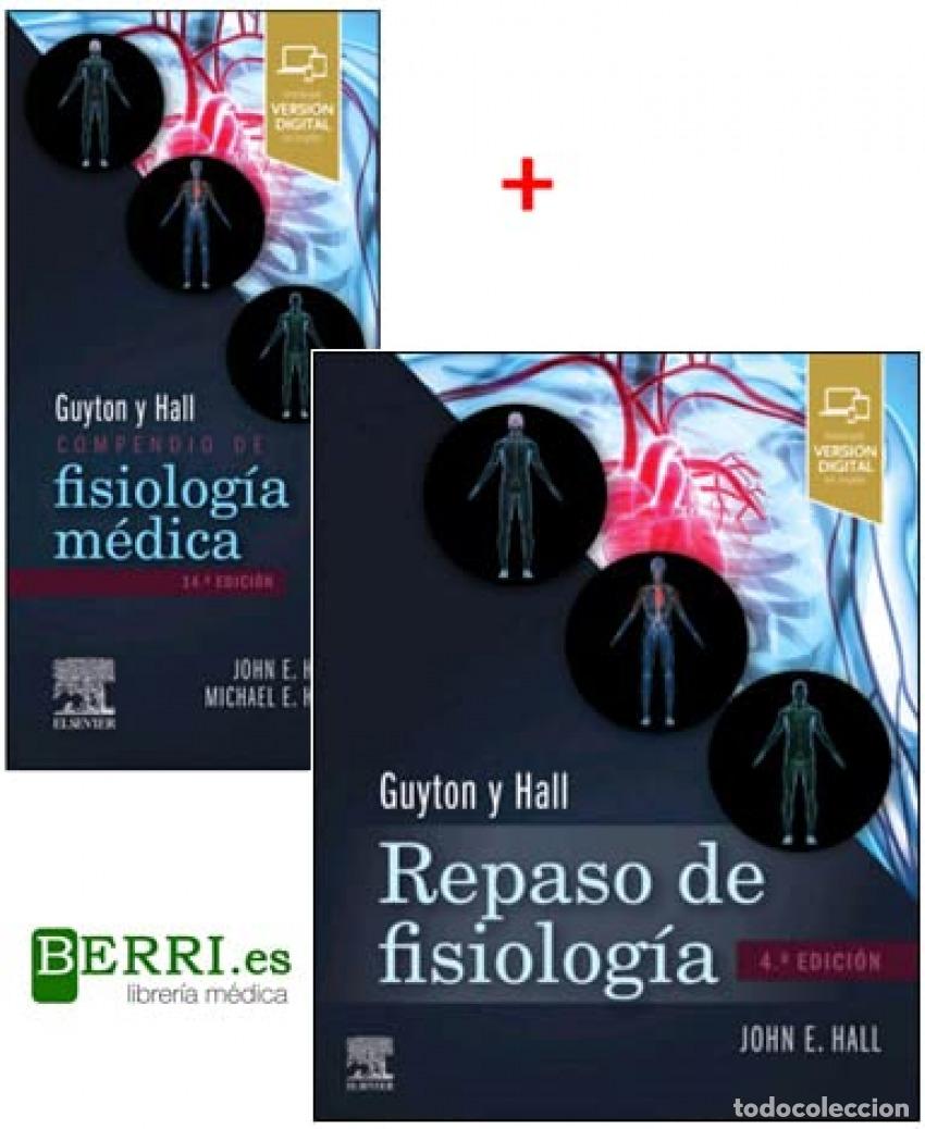 books: PACK COMPENDIO FISIOLOG&Iacute;A M&Eacute;DICA+REPASO DE FISIOLOG&Iacute;A - Guyton