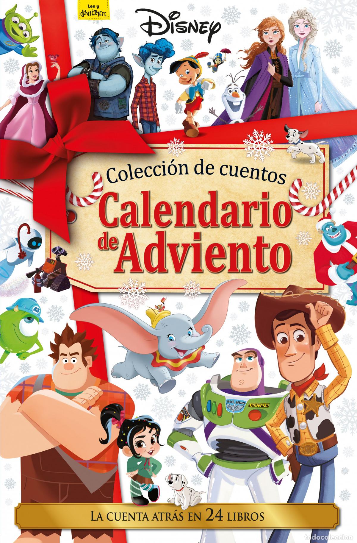 Livres: DISNEY. CALENDARIO DE ADVIENTO. LA CUENTA ATR&Aacute;S EN 24 LIBROS - Disney