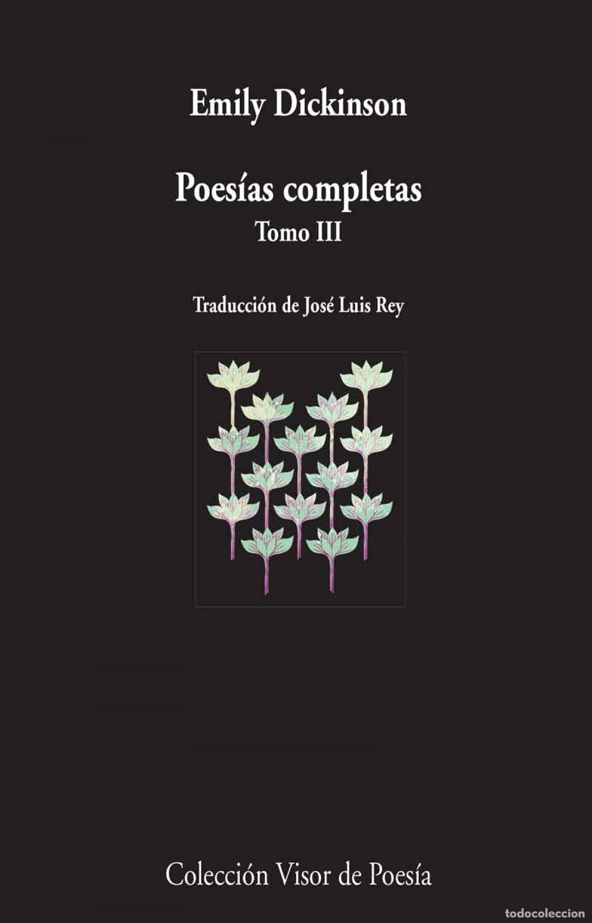 Libros: POES&Iacute;AS COMPLETAS TOMO III - Dickinson, Emily