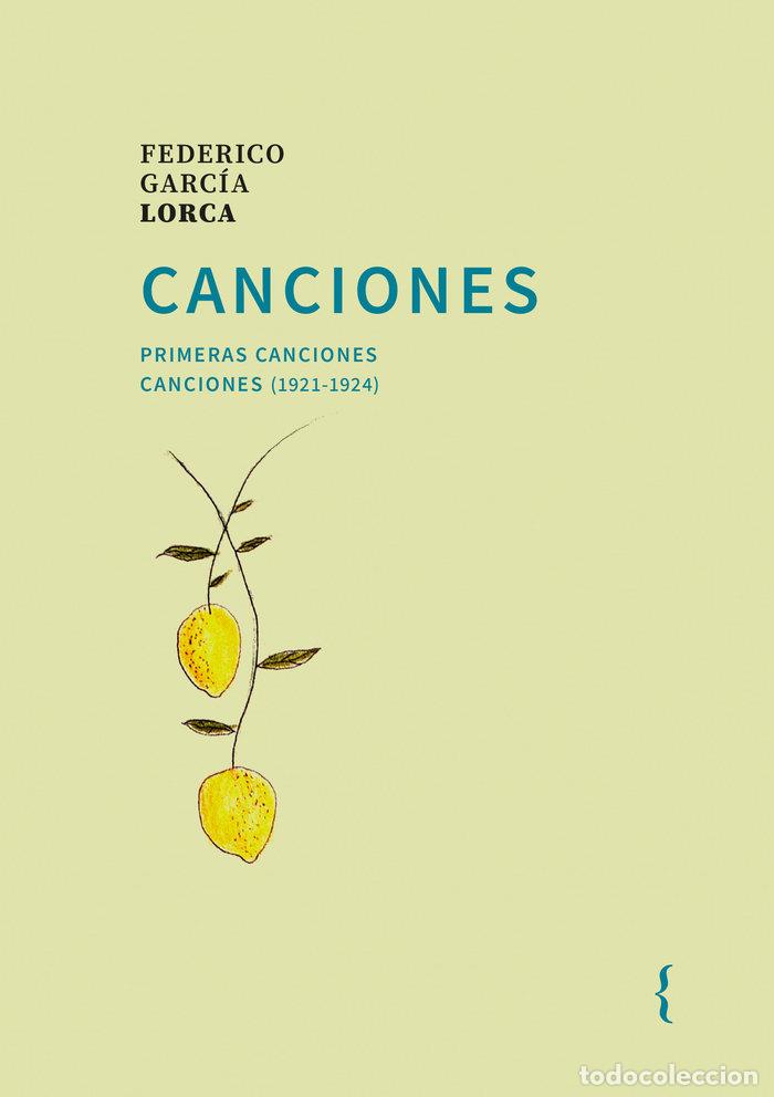 Libros: CANCIONES - GARC&Iacute;A LORCA, FEDERICO - Foto 1