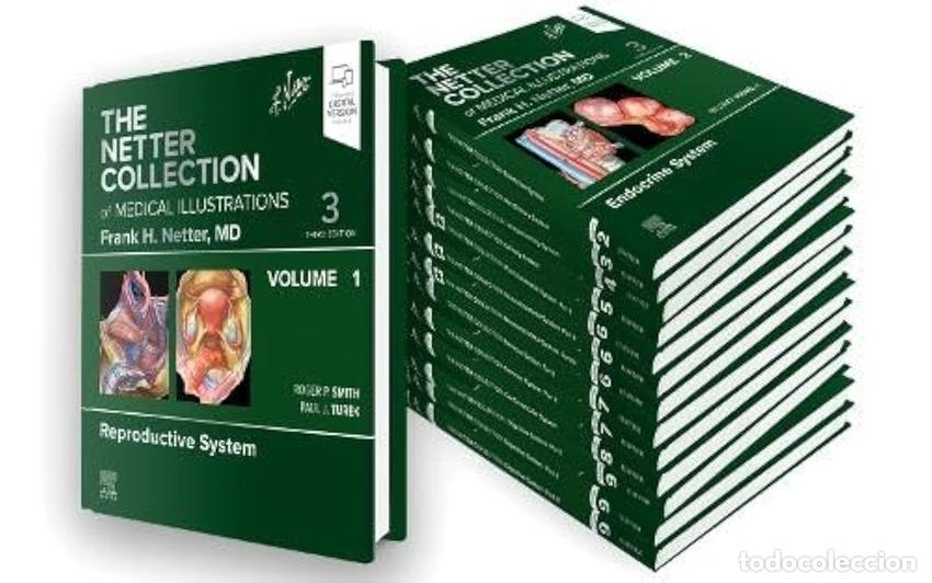 Libros: THE NETTER COLLECTION OF MEDICAL ILLUSTRATIONS COMPLETE - Netter