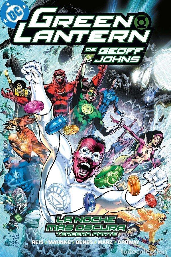 Libros: GREEN LANTERN DE GEOFF JOHNS 13 LA NOCHE MAS OSCURA TERCERA - GEOFF JOHNS