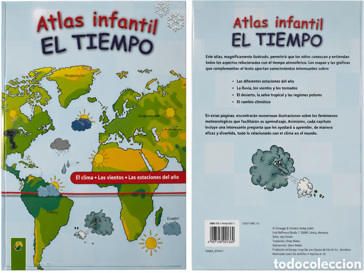 Libros: Atlan infantil en perfecto estado de conservaci&oacute;n