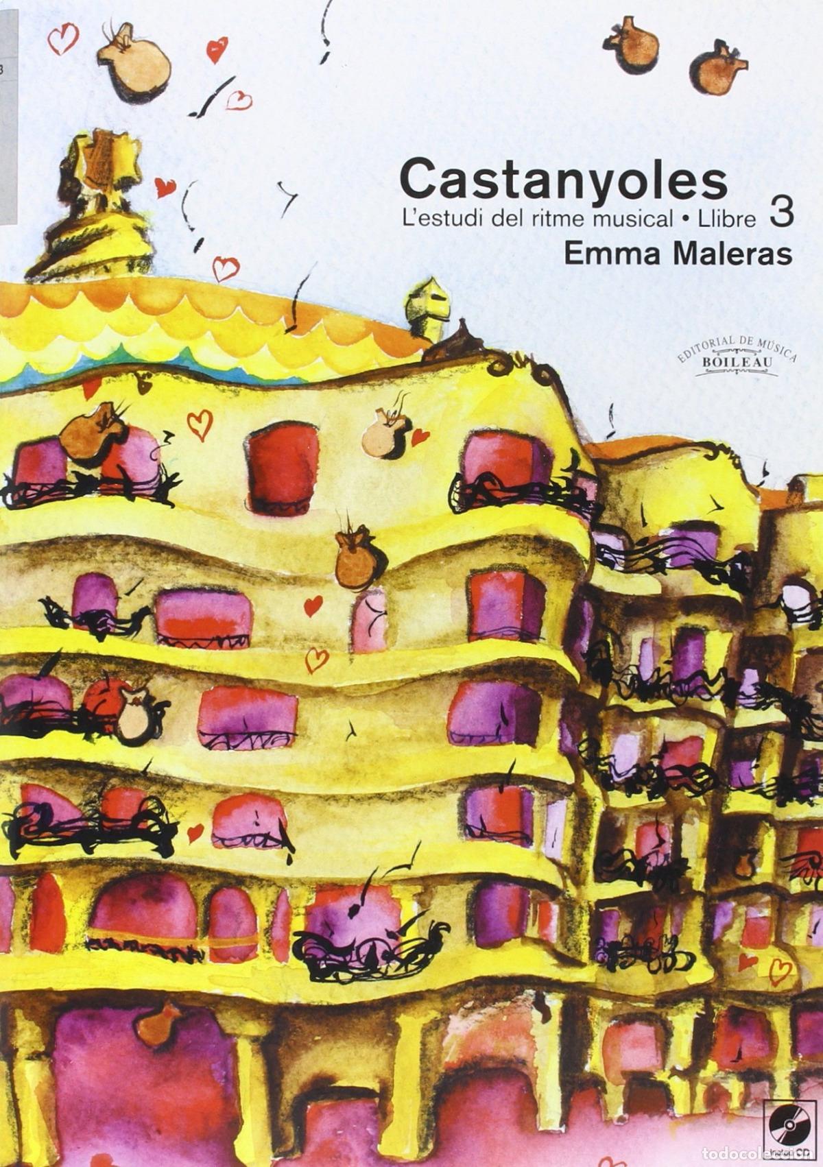 Libros: CASTANYOLES 3- L'ESTUDI DEL RITME MUSICAL (+CD) - MALERAS, Emma