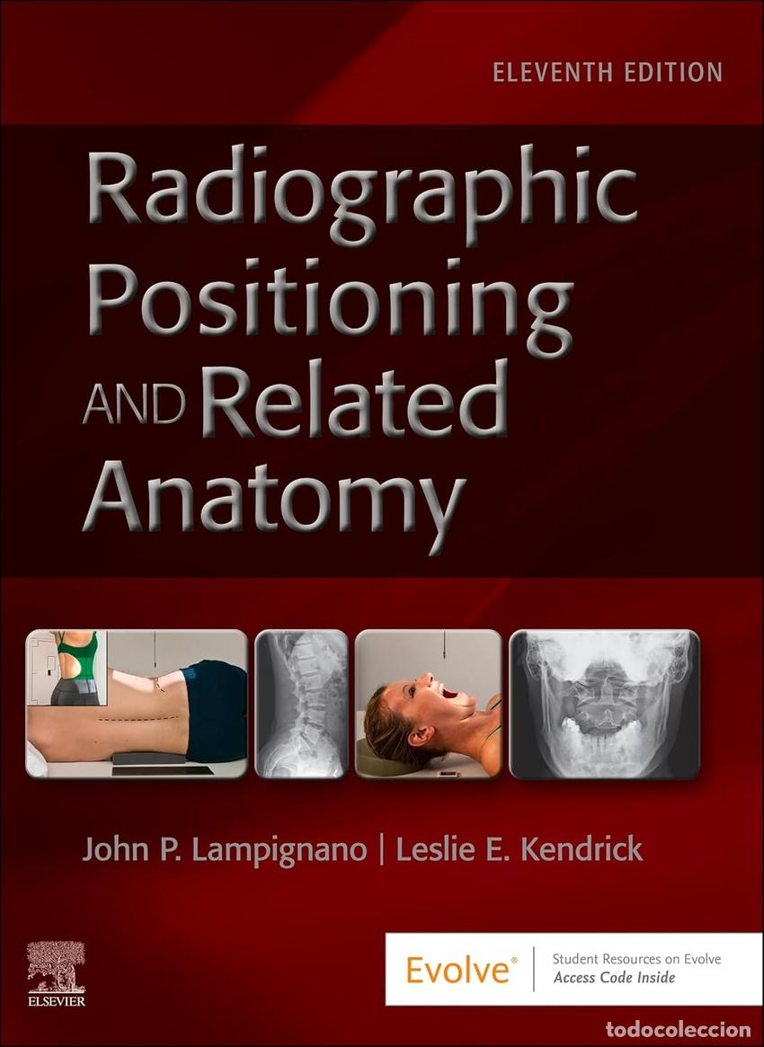Libros: TEXTBOOK OF RADIOLOGRAPHIC POSITIONING AND RELATED ANATOMY - Lampignano