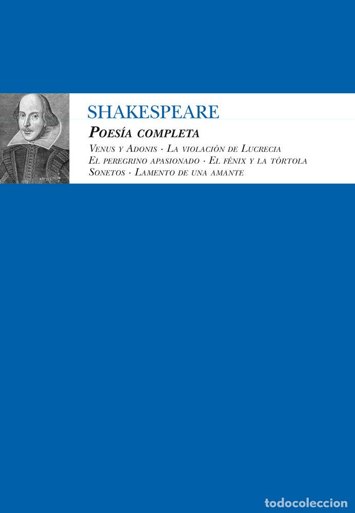 Libros: POESIA COMPLETA WILLIAM SHAKESPEARE - AA.VV