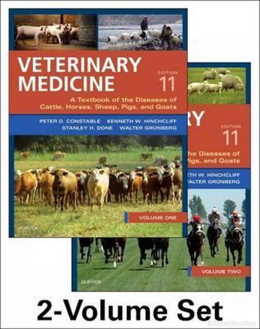 books: VETERINARY MEDICINE.(TEXTBOOK DISEASES OF CATTLE.(2VOL) - CONSTABLE