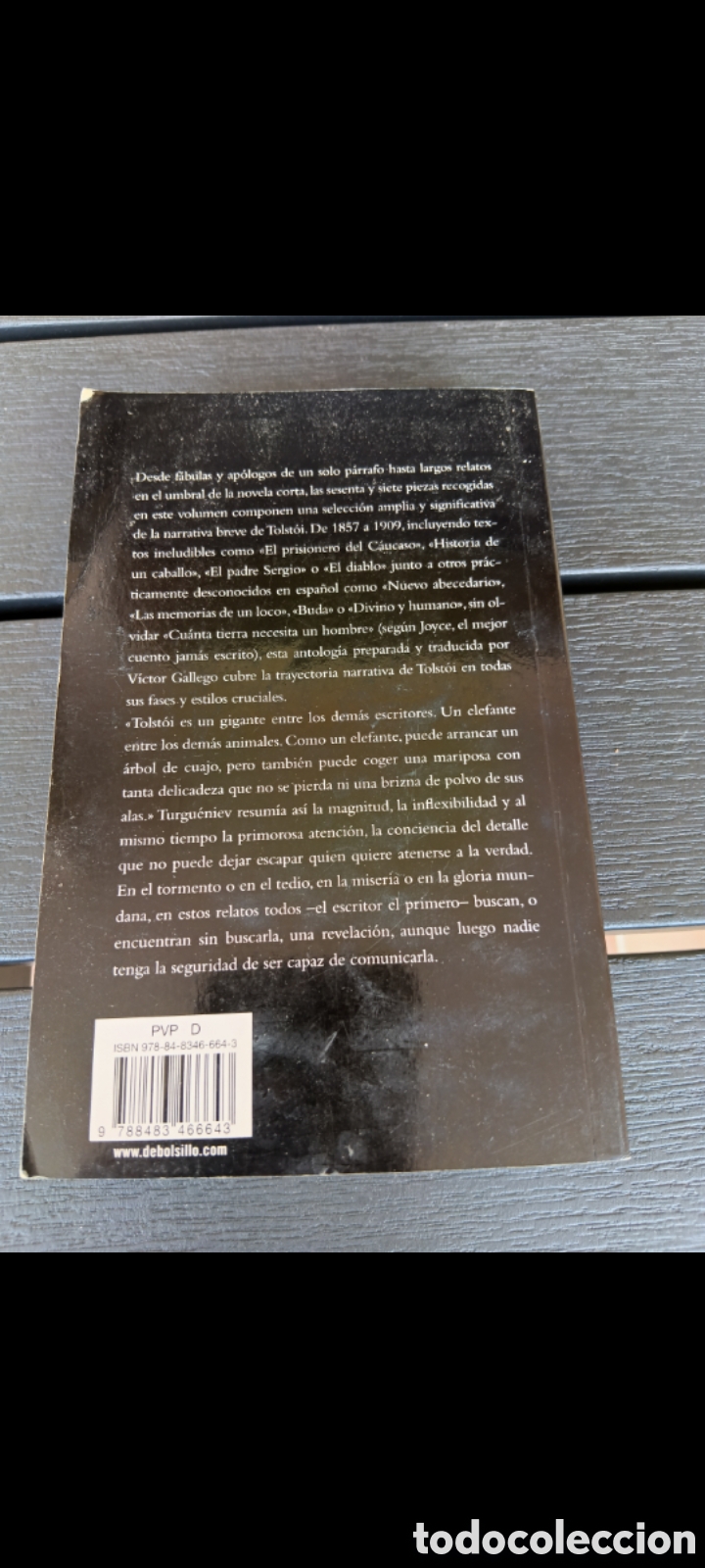 Libros: RELATOS LEV TOLST&Oacute;I ( de bolsillo) - Foto 2