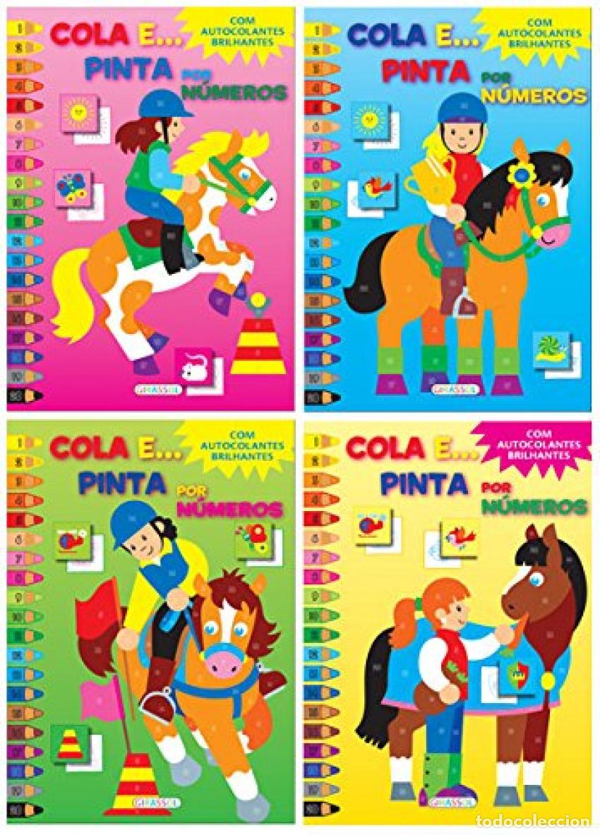 Livros: COLA E PINTA POR NUMEROS - Infantil, juvenil y educativo
