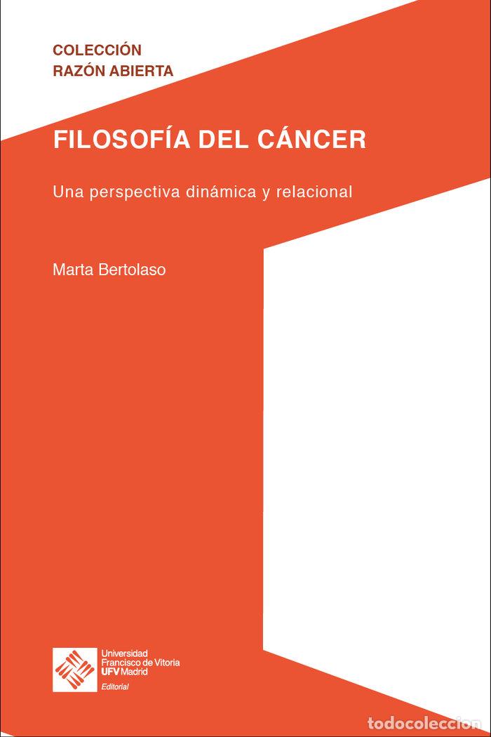 Livros: FILOSOFIA DEL CANCER - BERTOLASO, MARTA