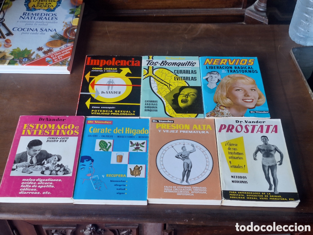 Libros: Lote 7 libros Dr. Vander . - Foto 1