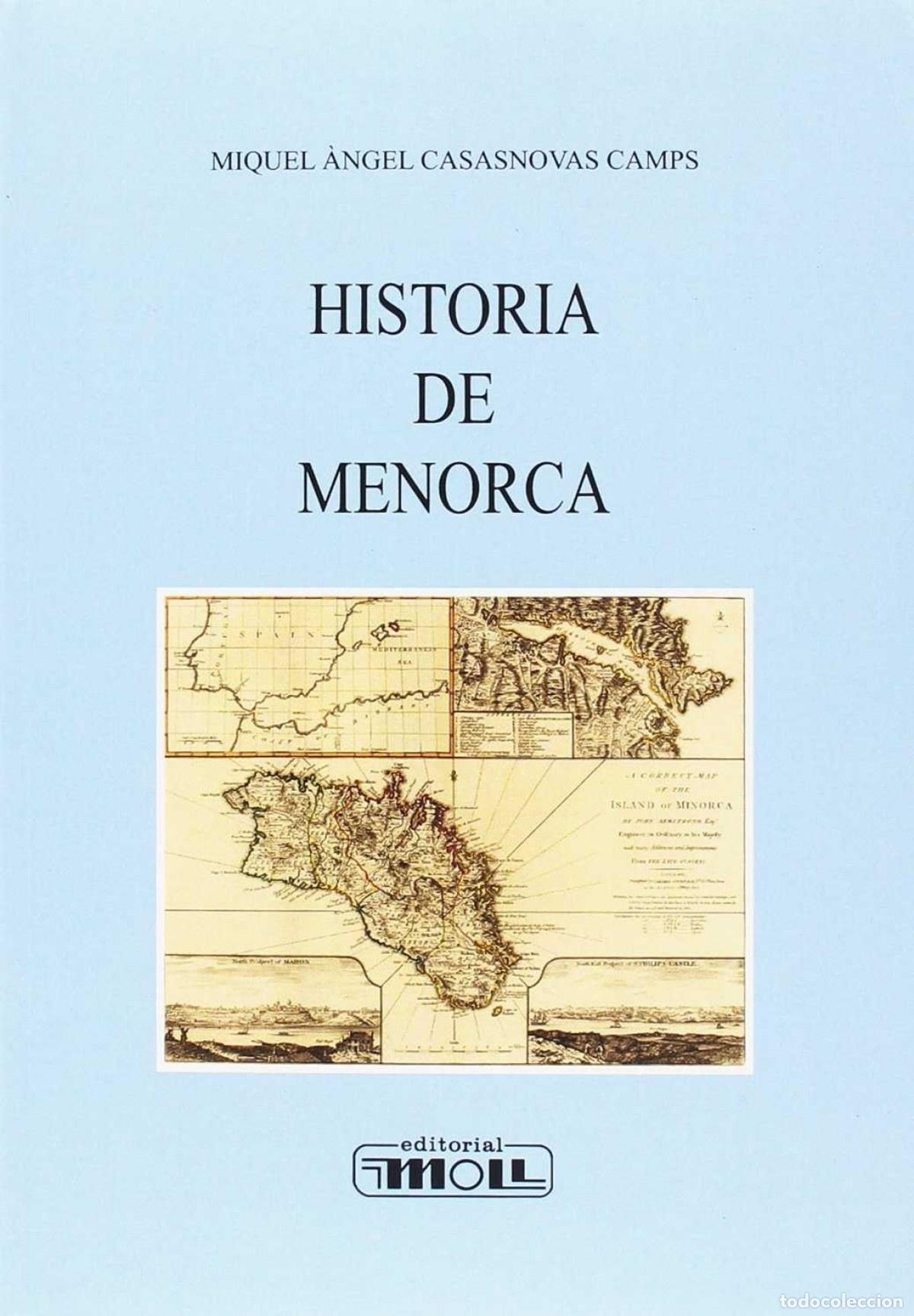 Libros: HISTORIA DE MENORCA-CAST. - Casasnovas Camps, Miquel