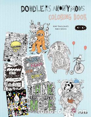 Livros: DOODLERS ANONYMOUS LIBRO PARA COLOREAR - TAKO, RONY