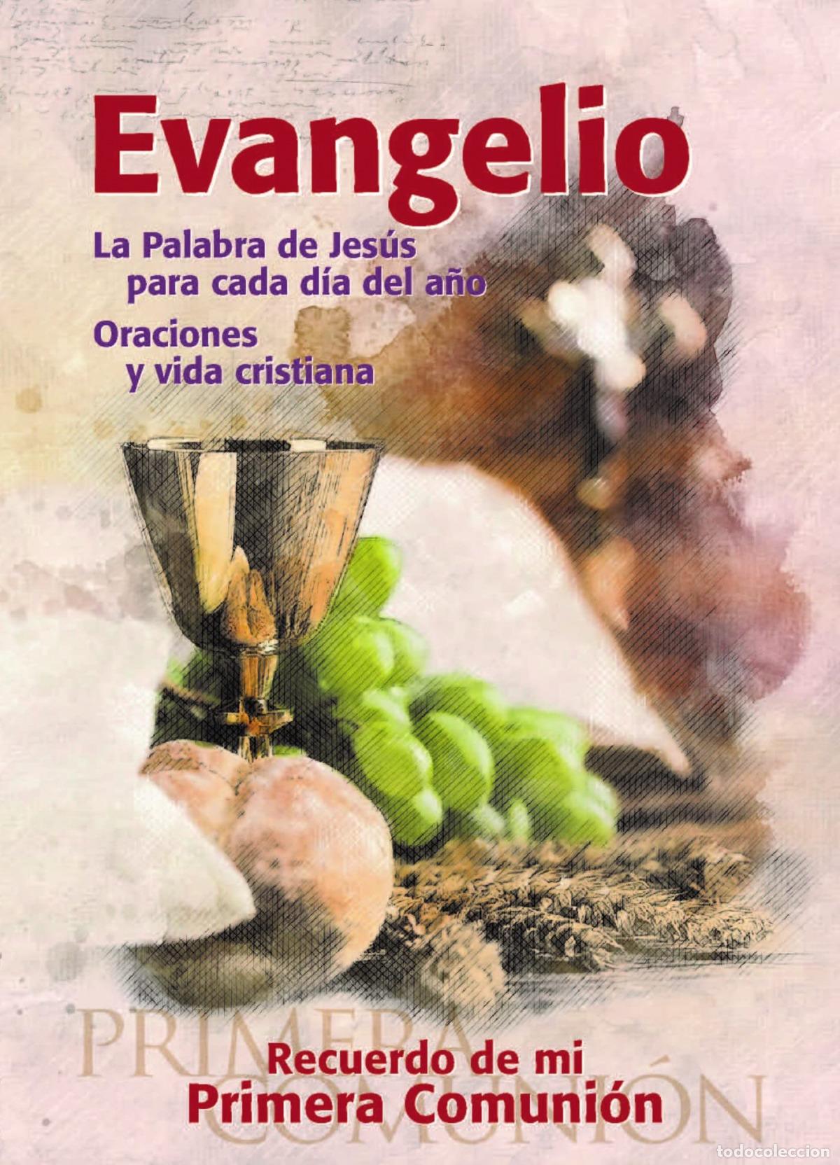 Libros: EVANGELIO. RECUERDO DE MI PRIMERA COMUNI&Oacute;N - Mart&iacute;nez Puche, Jos&eacute; Antonio