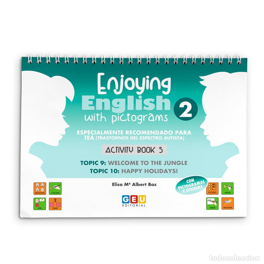Libros: ENJOYING ENGLISH WITH PICTOGRAMS 2. ACTIVITY BOOK 5 - Albert Bas, Elisa M&ordf;