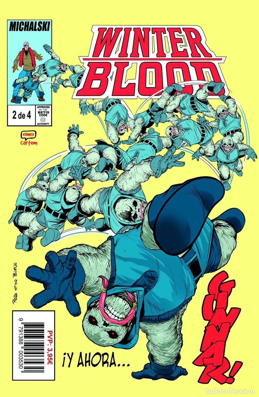 Livros: WINTER BLOOD 2 (DE 4) PORTADA ALTERNATIVA - Antonio Rojo