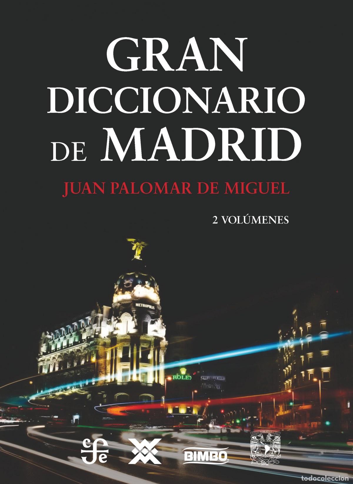 Libri: GRAN DICCIONARIO DE MEDRID (2T) - PALOMAR, JUAN