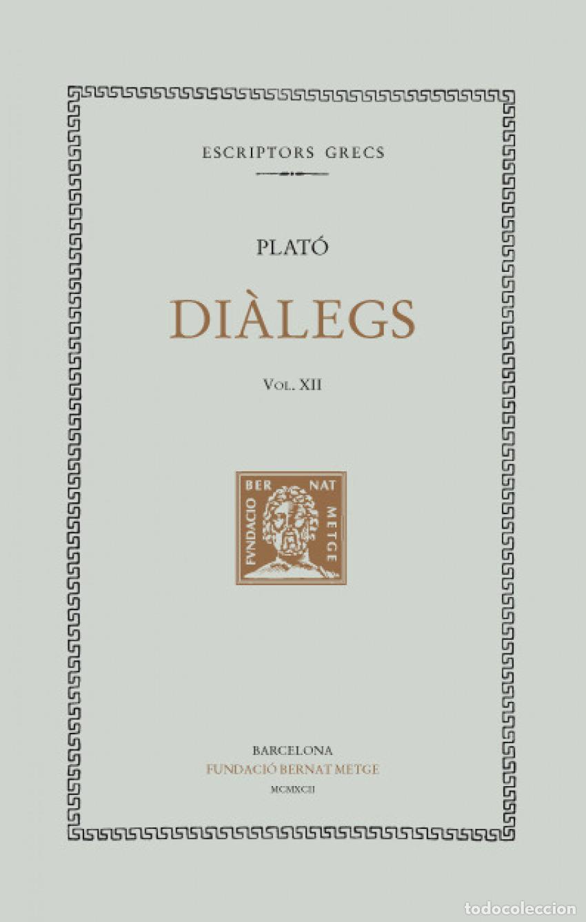 Livres: XII.DIALEGS: LA REPUBLICA LIBRE - Plato