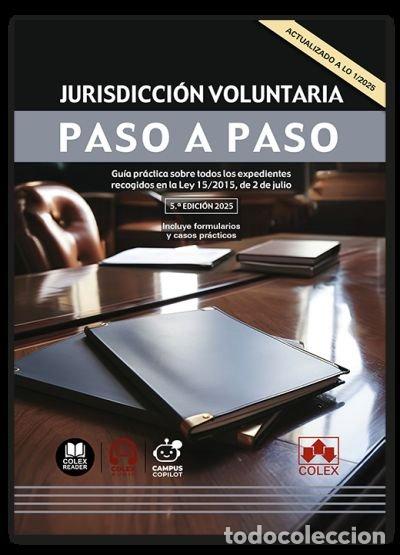 Livros: JURISDICCION VOLUNTARIA PASO A PASO 2025 - AA.VV