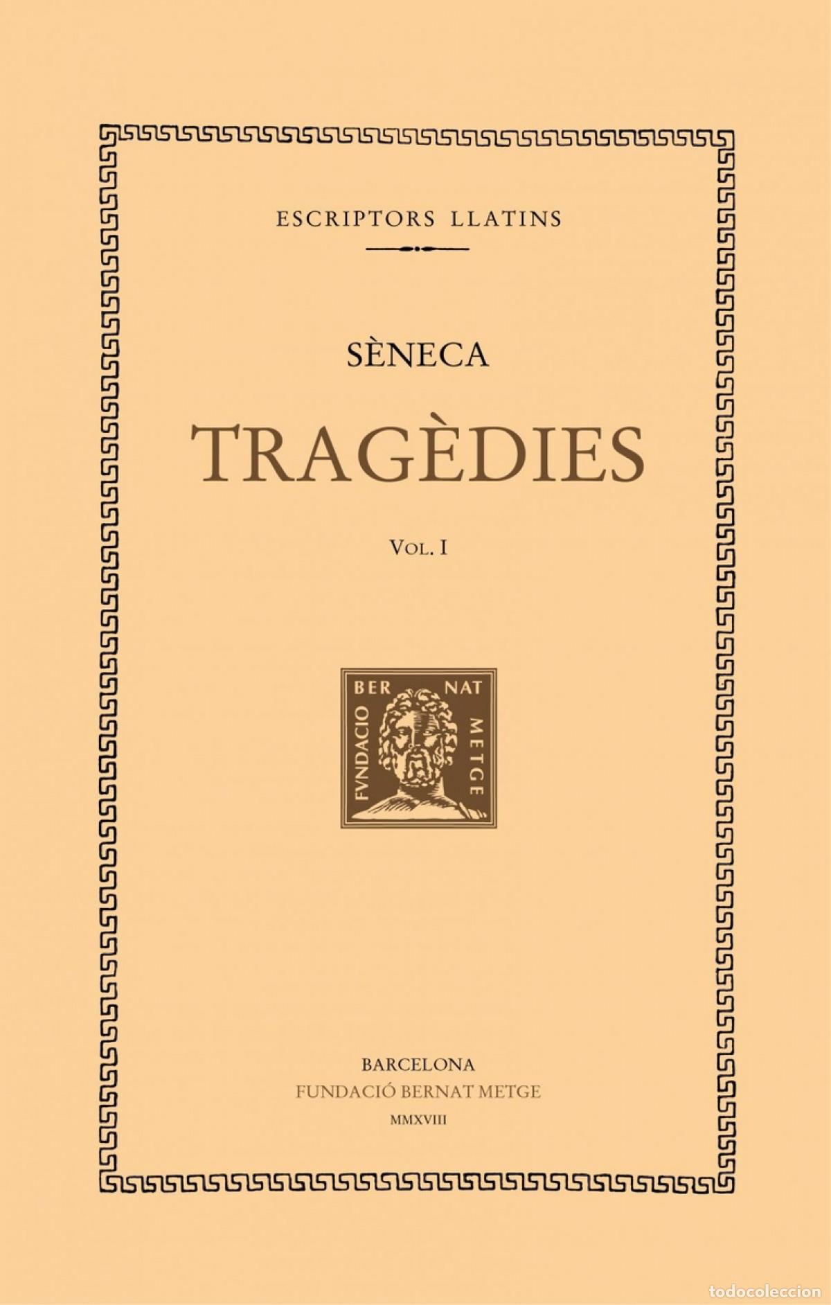 Livros: TRAG&Egrave;DIES ( VOL I) SENECA - S&Egrave;NECA