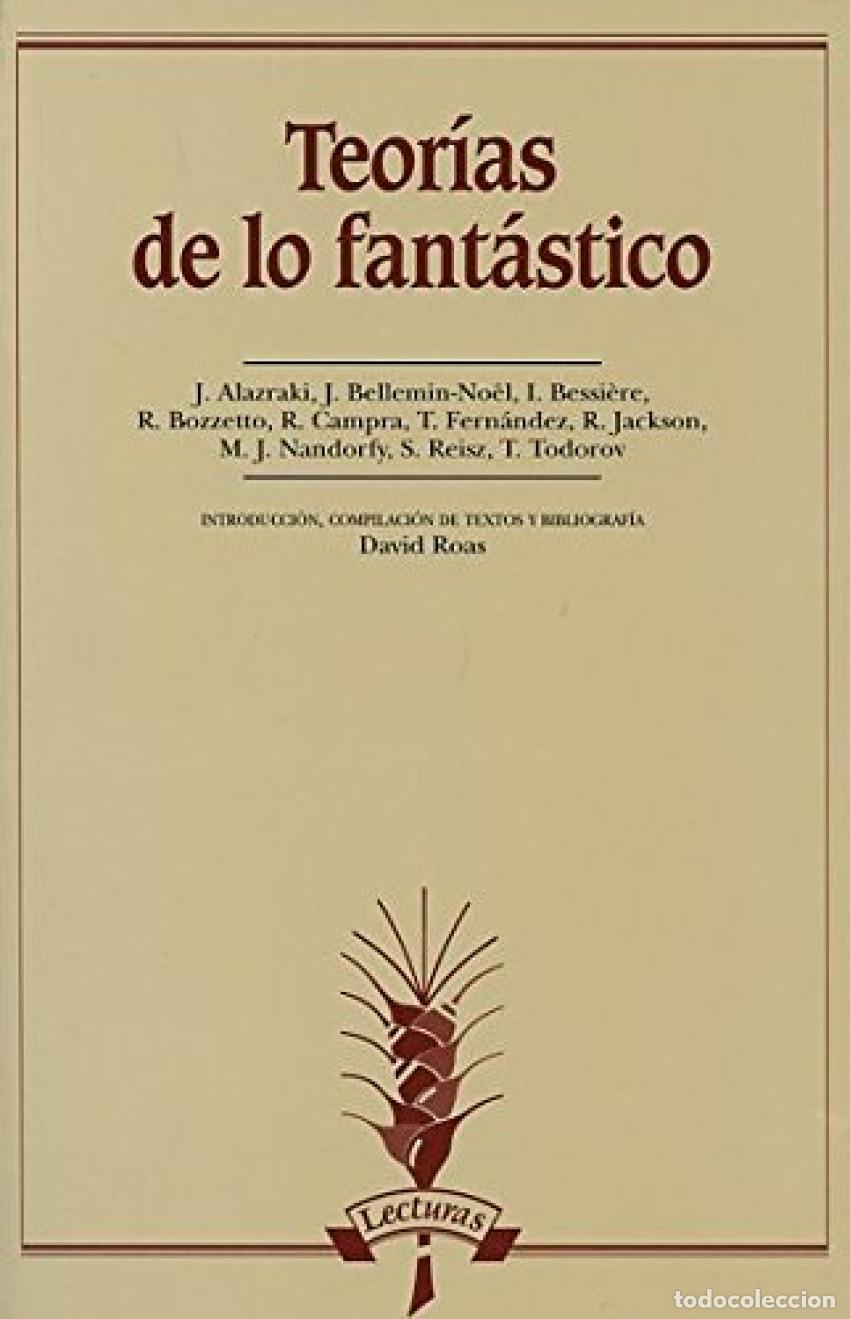 Livros: TEORIAS DE LOS FANTASTICO - Roas, David