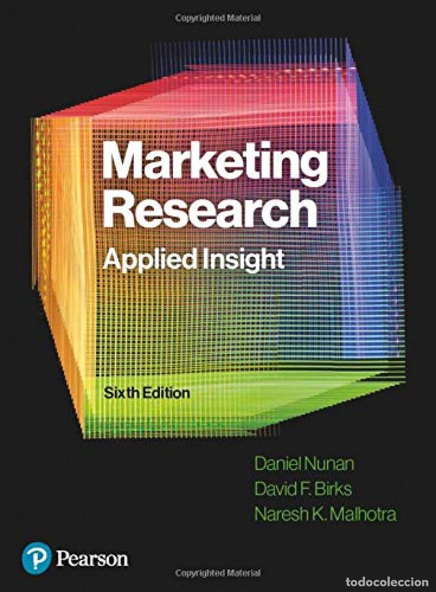 Livros: MARKETING RESEARCH : APPLIED INSIGHT - Dan Nunan