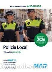 books: POLICIA LOCAL ANDALUCIA 1 NUEVO PROGRAMA DECRETO 8/2026 28 E - AA.VV