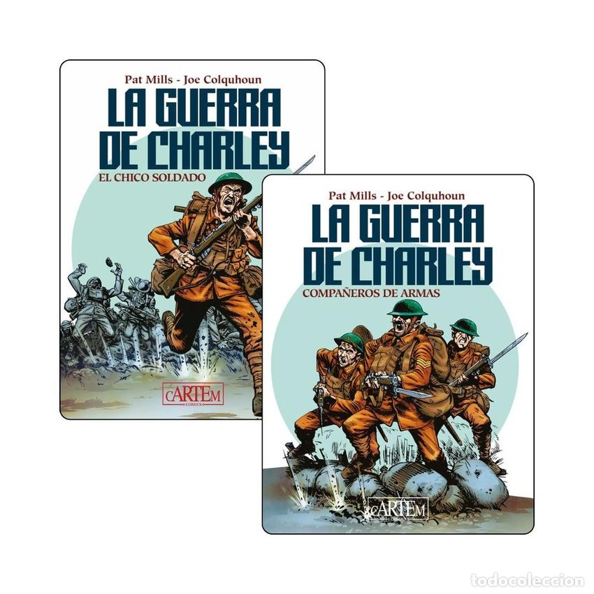 Livros: PACK &laquo;LA GUERRA DE CHARLEY&raquo; 1 + 2 - Pat Mills Y Joe Colquhoun
