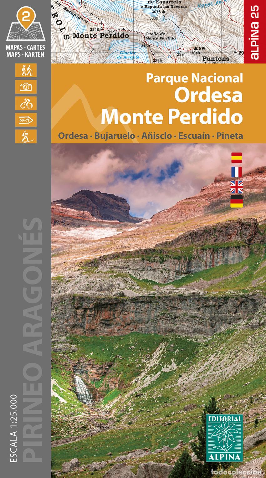 Livros: PARQUE NACIONAL DE ORDESA Y MONTE PERDIDO - EQUIPO TECNICO EDITORIAL ALPINA