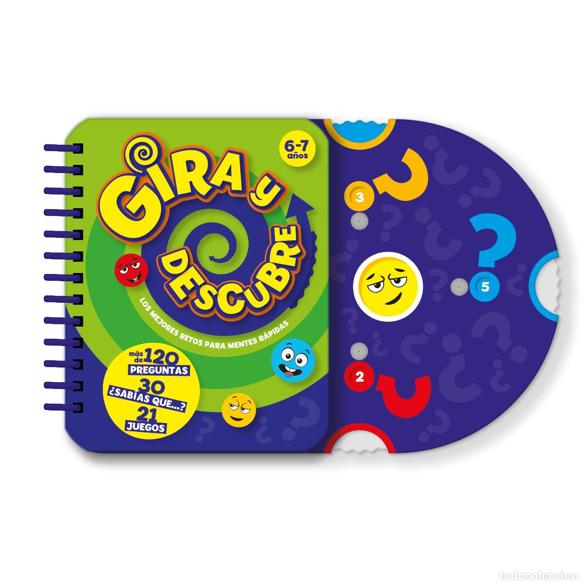Livros: GIRA Y DESCUBRE 6-7 A&Ntilde;OS - Varios