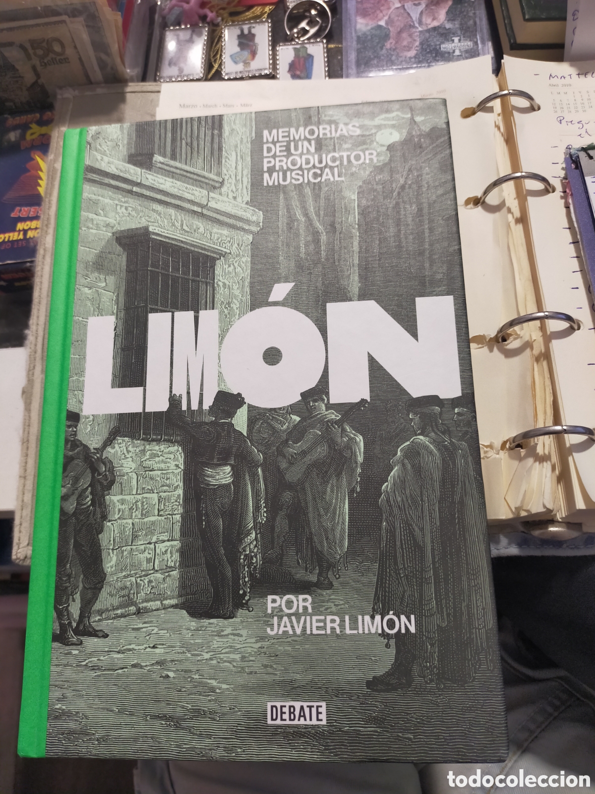 Libros: Memorias de un productor musical JAVIER LIMON NUEVO TAPA DURA