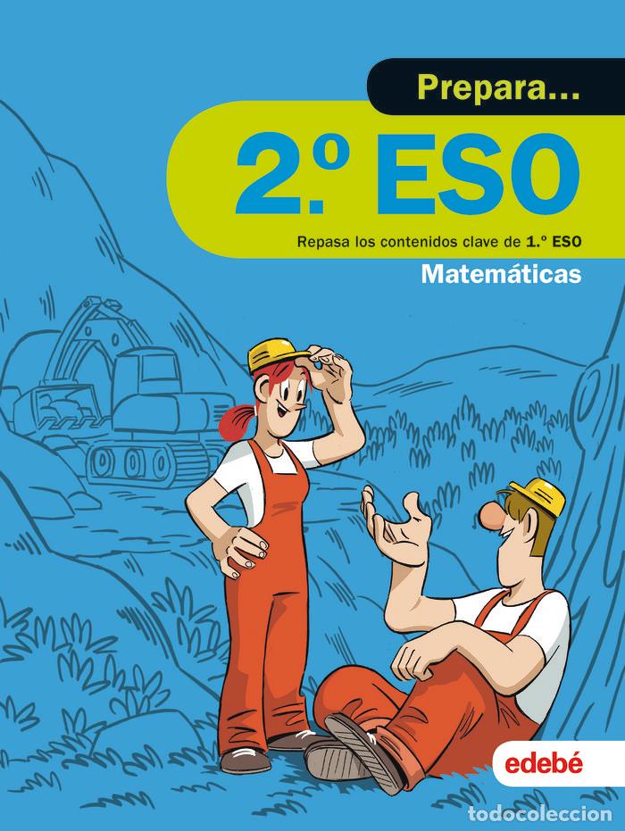 Libros: CUADERNO 1&ordm;ESO 19 PREPARA MATEMATICAS DE 2&ordm;ESO - EDEBE, OBRA COLECTIVA