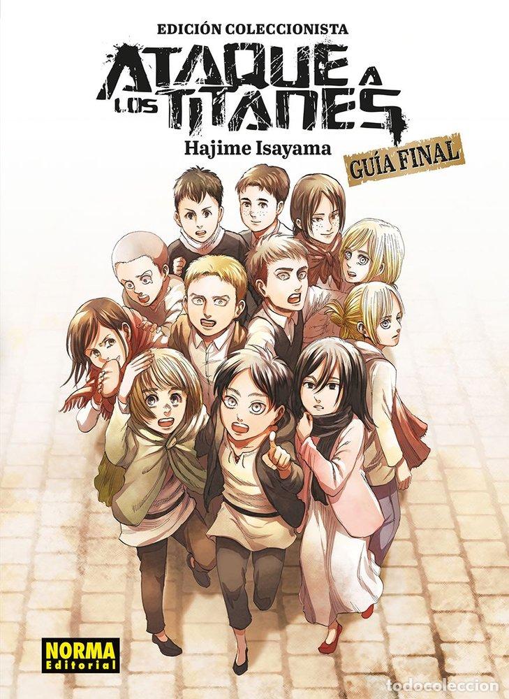 books: GUIA ATAQUE A LOS TITANES EDICION COLECCIONISTA: GUIA FINAL - ISAYAMA, HAJIME