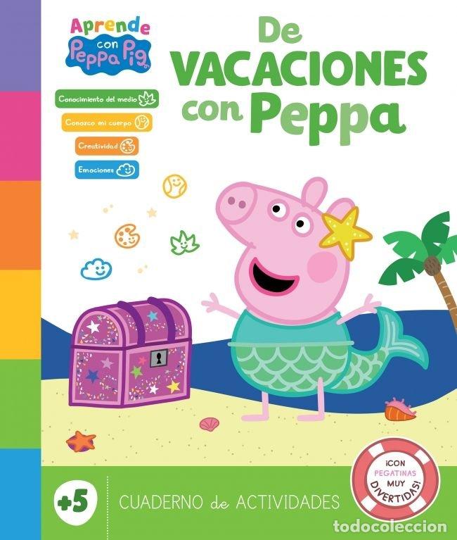 Libros: DE VACACIONES CON PEPPA 5A&Ntilde;OS CUAD.ACTIVIDADES - AA.VV