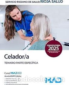 Libros: CELADOR/A SERVICIO RIOJANO SALUD TEMARIO PARTE ESPEC - GONZALEZ RABANAL, JOSE MANUEL