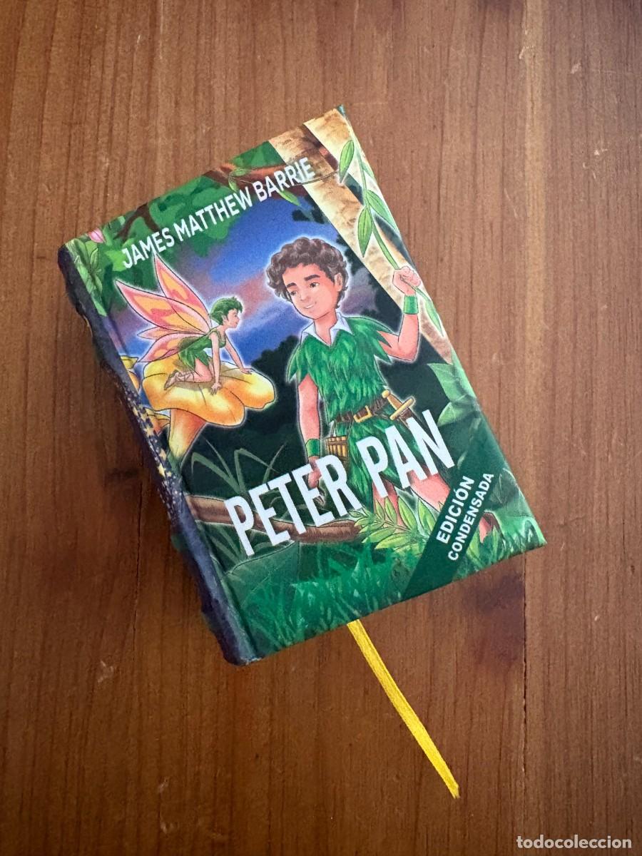 Libros: MINI LIBRO MINILIBRO TAPA DURA PETER PAN 436 PAGINAS 6.5X5X2.5 CMS. NUEVO Y SIN USO