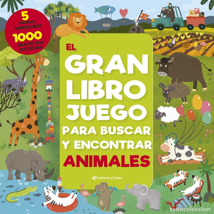 Libros: EL GRAN LIBRO JUEGO PARA BUSCAR Y ENCONTRAR ANIMALES - Anikeeva, Inna