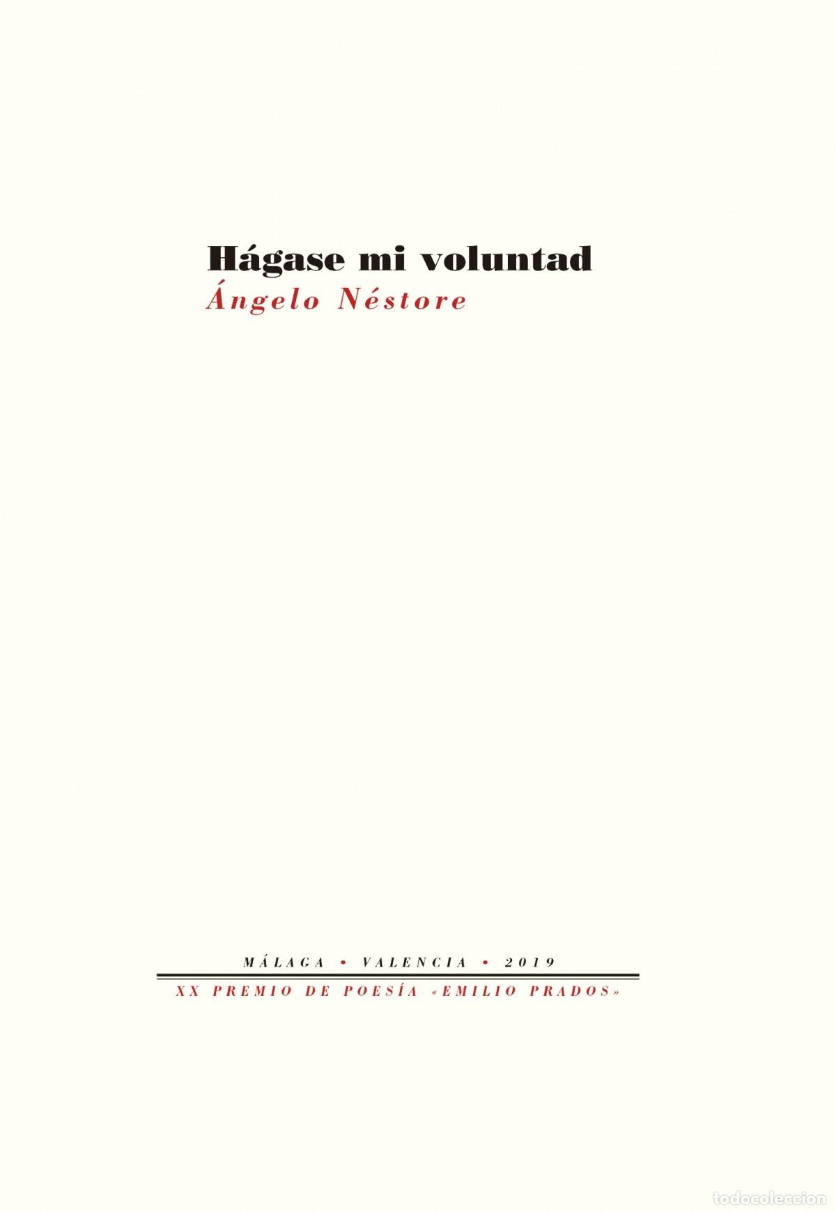 B&uuml;cher: H&Aacute;GASE MI VOLUNTAD - N&eacute;store, &Aacute;ngelo