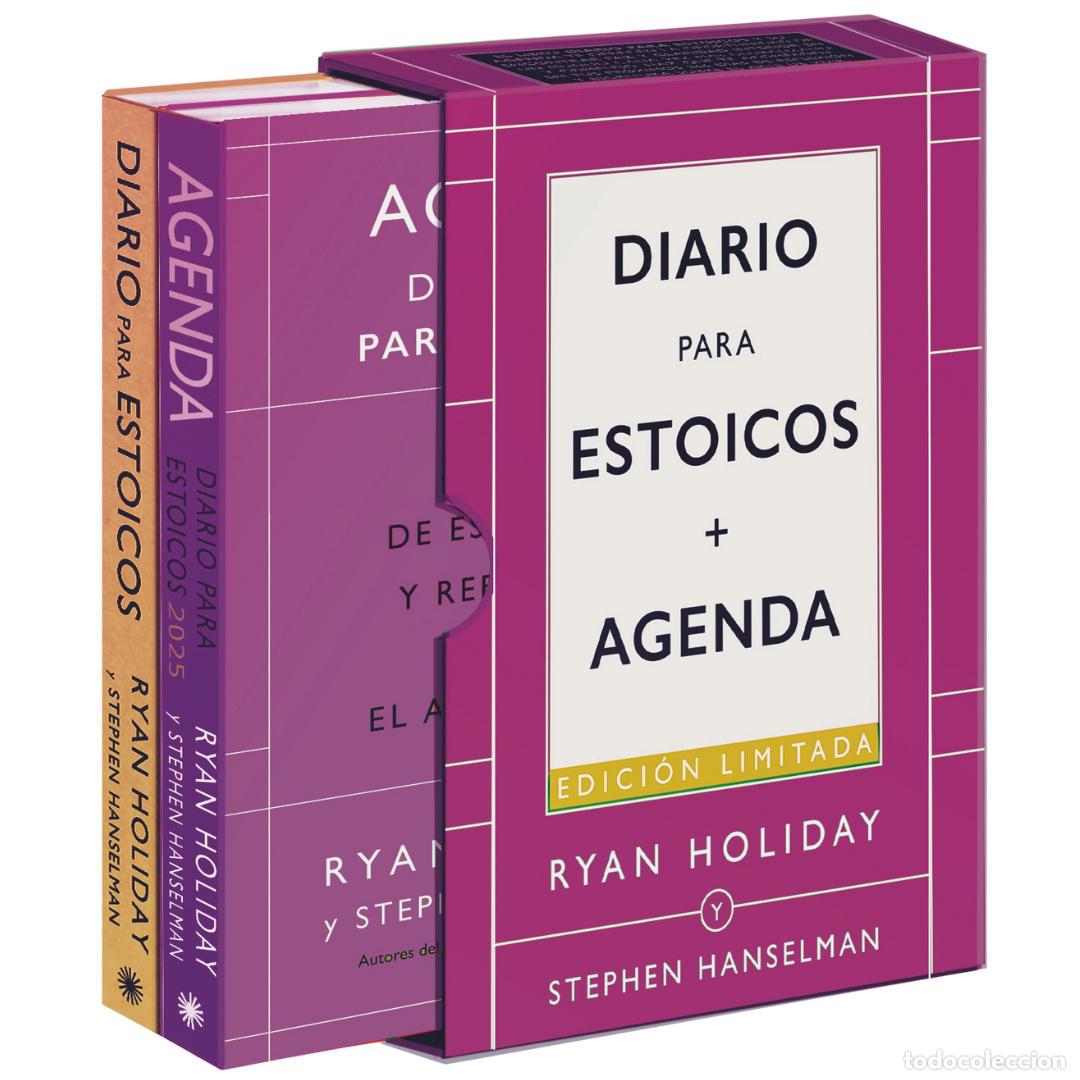 Livros: ESTUCHE &rdquo;DIARIO PARA ESTOICOS&rdquo; + AGENDA (ED. LIMITADA 2025) - Holiday, Ryan