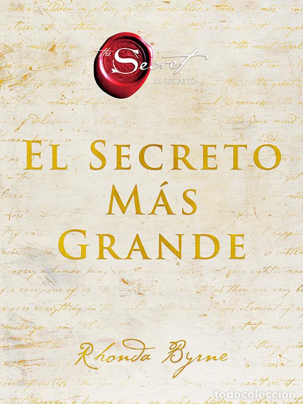 Libros: SECRETO MAS GRANDE,EL - BYRNE, RHONDA