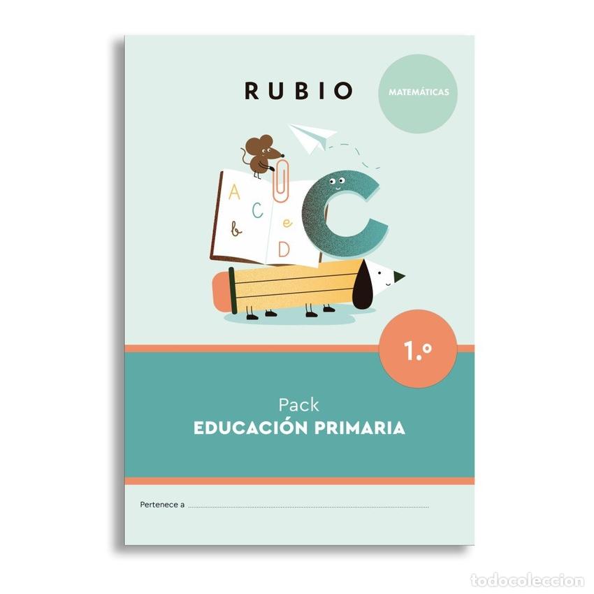 Libros: PACK MATEMATICAS RUBIO 1.&ordm; PRIMARIA (+ 6 A&Ntilde;OS) - Espanol/Castellano