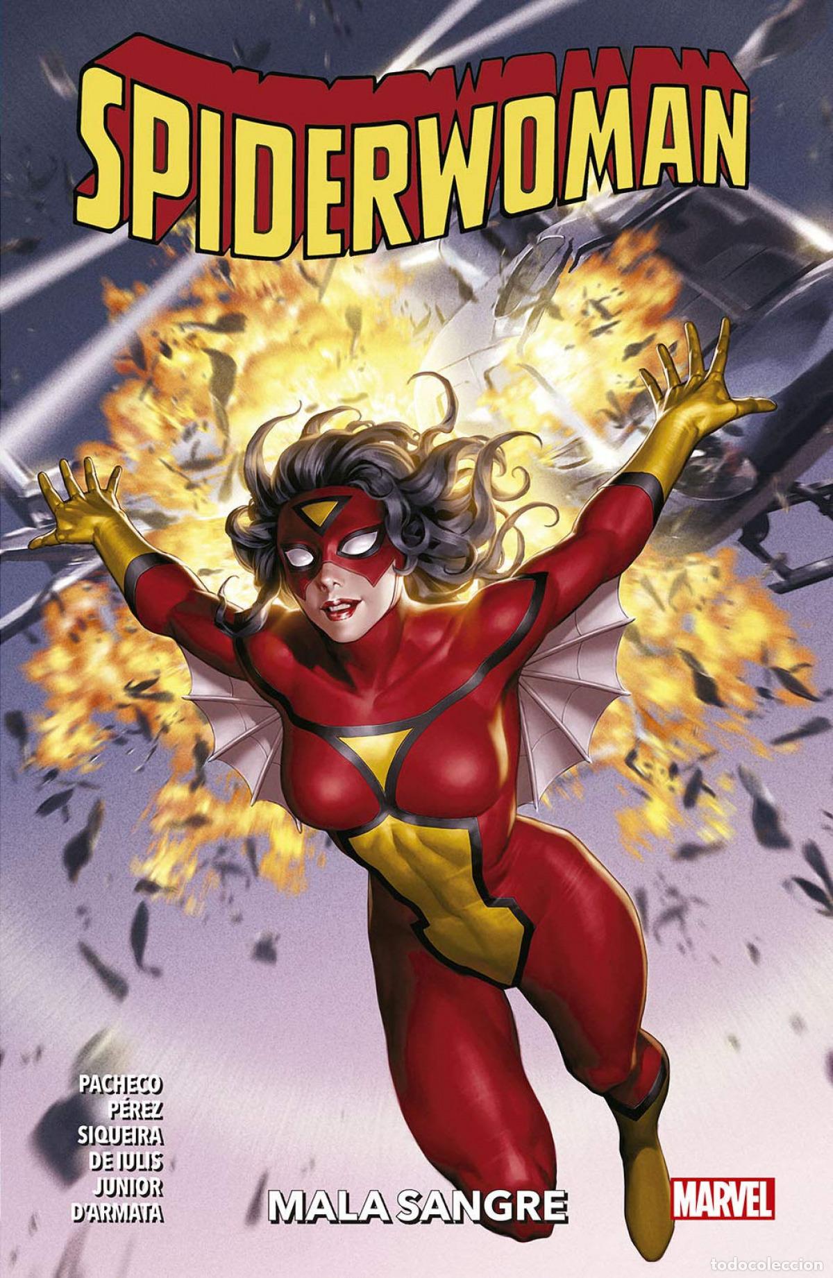 Libros: 100% MARVEL COEDICIONES SPIDERWOMAN. MALA SANGRE - P&eacute;rez, Pepe