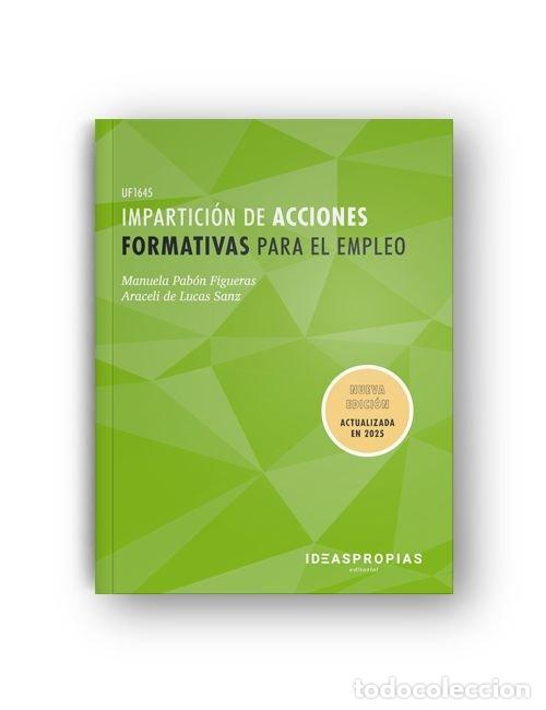 Libros: IMPARTICION DE ACCIONES FORMATIVAS PARA EL EMPLEO - PABON FIGUERAS, MANUELA