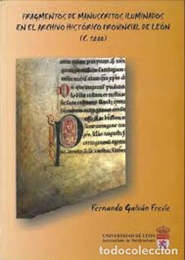 Libros: FRAGMENTOS DE MANUSCRITOS ILUMINADOS EN EL ARCHIVO HISTORICO - GALVAN FREILE, FERNANDO