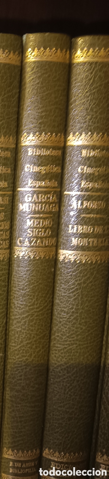 Libros: Dos libros de la biblioteca cineg&eacute;tica espa&ntilde;ola caza